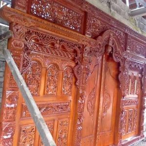 Gebyok Ukiran Full 3 Dimensi