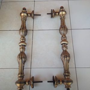 Handel Pintu Kuningan Ukir