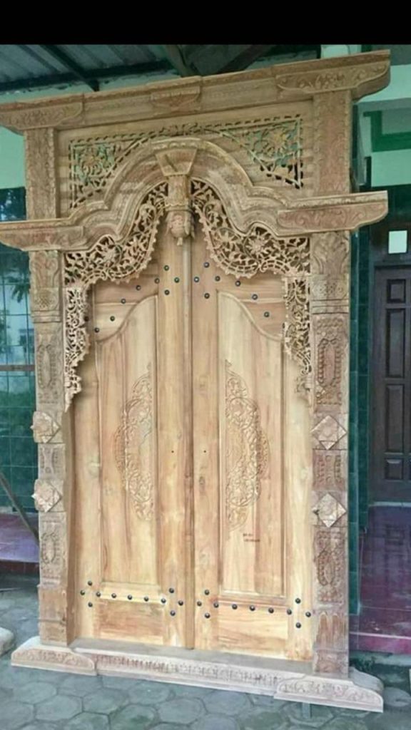 Gebyok motif Krawangan